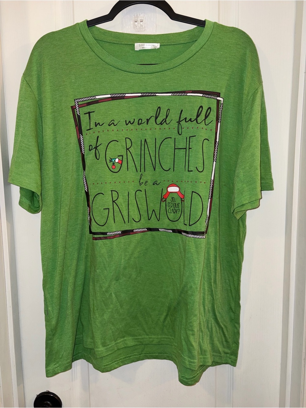 Green 'Be a Griswold' Short Sleeve Tee